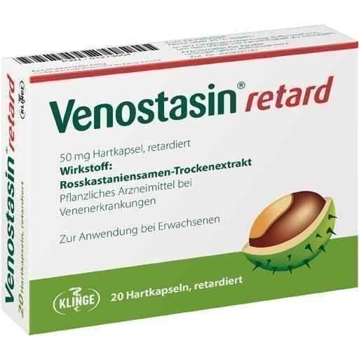 VENOSTASIN retard 50 mg hard capsule retarded 20 pcs UK