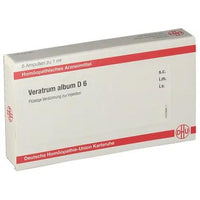 VERATRUM ALBUM homeopathy D 6 ampoules UK