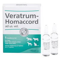 VERATRUM HOMACCORD ad us.vet.ampoules UK