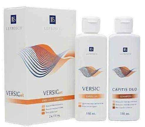 VERSIC Set Emulsion 110ml + Capitis Duo shampoo 110ml UK