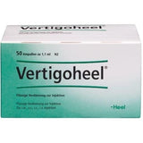 Vertigo, dizziness, treatment for vertigo, VERTIGOHEEL ampoules UK