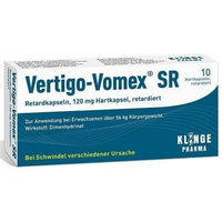 VERTIGO-VOMEX SR prolonged-release capsules UK