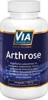 VIAVITAMINE osteoarthritis capsules 120 pcs VIA Vitamins Athrose UK