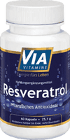 VIAVITAMINE Resveratrol Capsules, French paradox UK