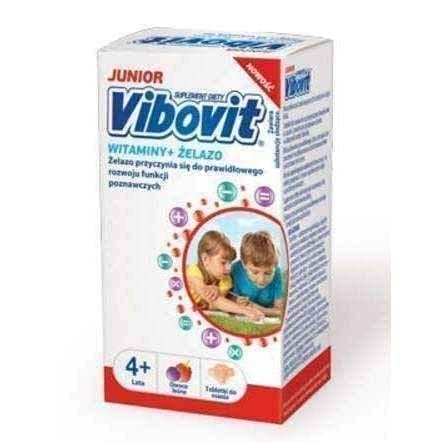Vibovit Junior Vitamins + Iron x 30 lozenges UK