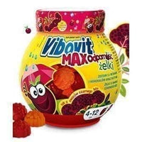 Vibovit Max immunity x 50 jellies full of vitamins for children 4years UK