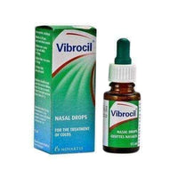 Vibrocil nose drops 15ml UK