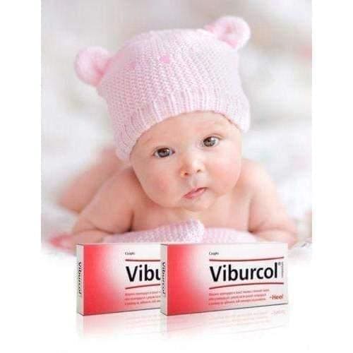 VIBURCOL ® HEEL suppositories N6 Restlessness, Teething, Pain, Infections, Fever from 6month+ UK