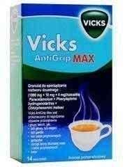 VICKS AntiGrip Max Orange flavor x 10 sachets UK