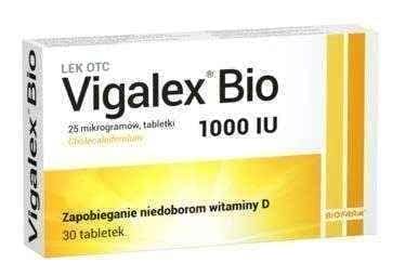 Vigalex Bio 1000 x 30 tablets UK