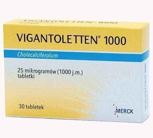 Vigantoletten 1000 IUx 30 tablets vitamin D UK