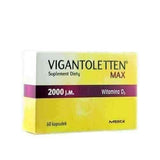 Vigantoletten Max 2000j.m. x 120 capsules D3 UK