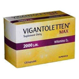 Vigantoletten Max 2000j.m. x 120 capsules D3 UK