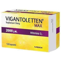 Vigantoletten Max 2000j.m. x 120 capsules D3 UK