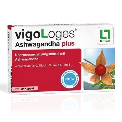 VIGOLOGES Ashwagandha plus capsules UK