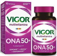 VIGOR multivitamins FOR HER 50+, multivitamins for women, reishi, ashwagandha UK