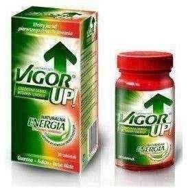 VIGOR UP x 30 tablets, natural energy supplements UK