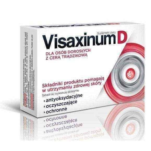 Visaxinum D for adults x 30 tablets, vitamin d deficiency symptoms UK