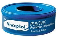 Viscoplast Polovis silk adhesive tape 12.5mm x 5m x 1 piece UK