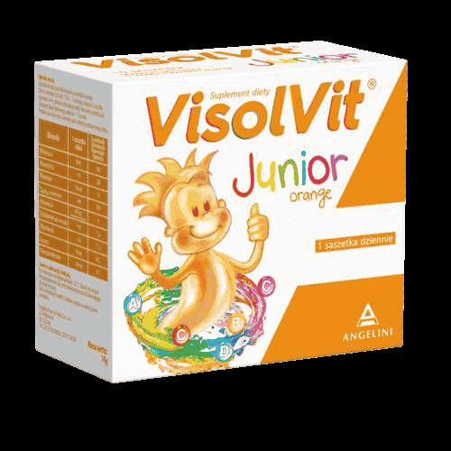VISOLVIT JUNIOR orange flavoring x 10 sachets - visolvit junior UK