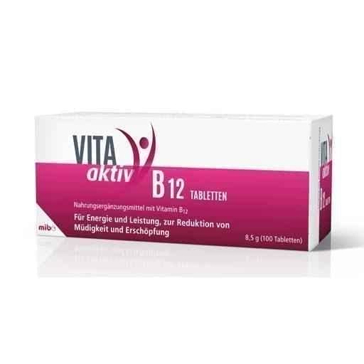 VITA AKTIV B12 tablets 100 pc vitamin B12 UK
