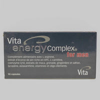 VITA ENERGY Complex for MEN, Testosterone levels, Nervous system UK