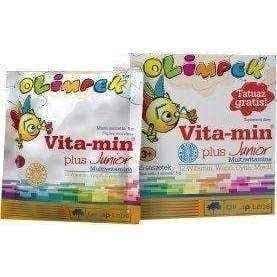 VITA-MIN PLUS Junior x 15 sachets orange, multivitamins UK