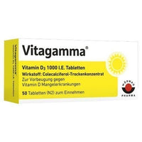 VITAGAMMA Vitamin D3 1,000 IU tablets UK