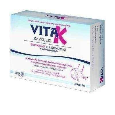 Viták x 30 capsules, vitamin K, vitamin K1 UK