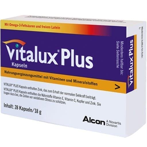 VITALUX Plus Lutein and Omega-3 capsules UK