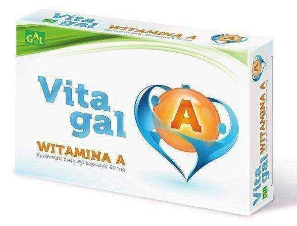 Vitamin A Vitagal x 60 capsules UK