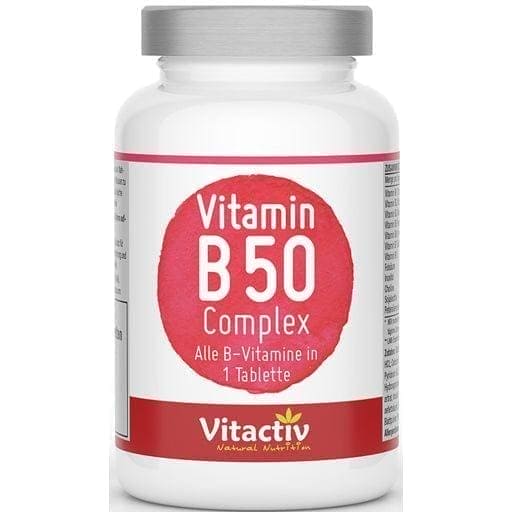 VITAMIN B 50 Complex tablets UK