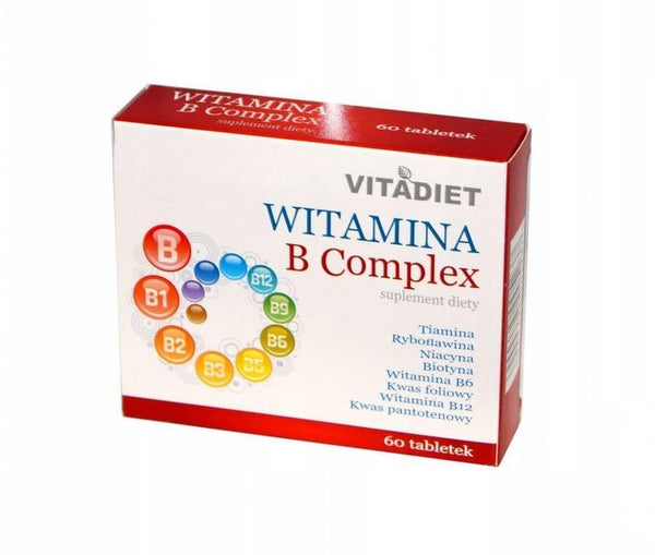 Vitamin B Complex 60 Vitadiet tablets UK