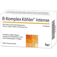 Vitamin b complex, B-KOMPLEX Köhler intense capsules UK