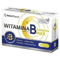 Vitamin B Complex MAX x 30 capsules, vitamin b6, vitamin b12 supplement UK