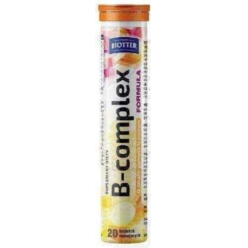 Vitamin b complex | BIOTTER x 20 effervescent tablets UK
