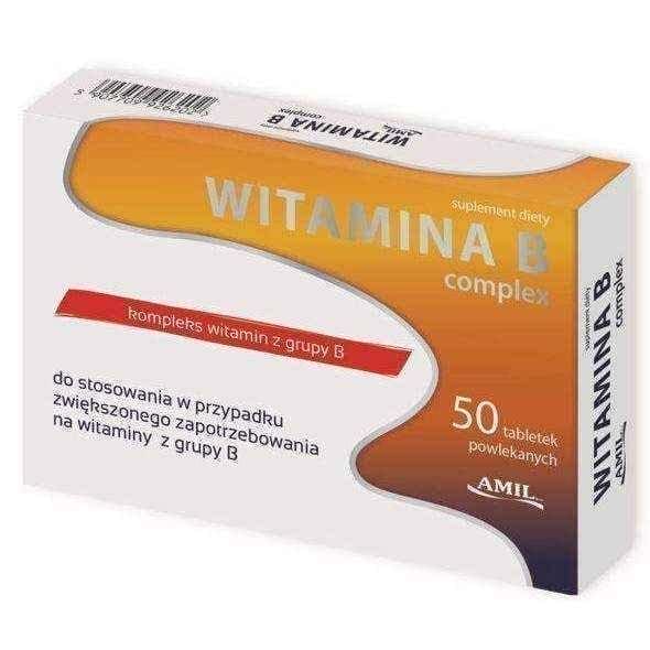 Vitamin B Complex x 50 tablets UK
