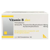 VITAMIN B DUO film-coated tablets UK