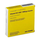 VITAMIN B12 AAA 1000 mcg, cyanocobalamin, ampoules UK