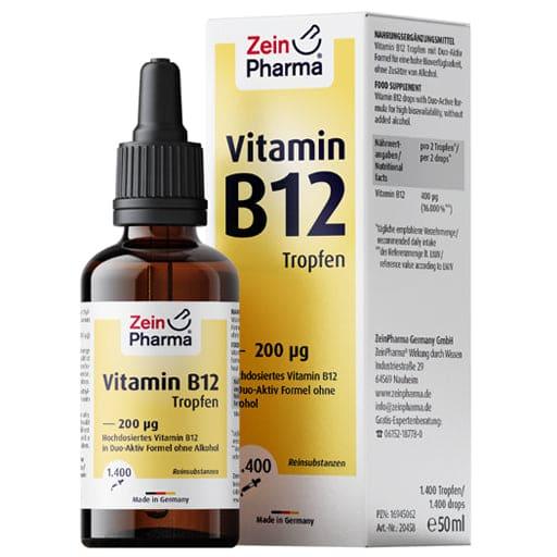 VITAMIN B12 drops, 200 µg oral drops UK