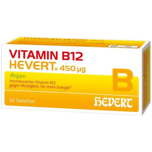 VITAMIN B12 HEVERT 450 µg tablets UK