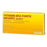 VITAMIN B12 HEVERT forte Inject ampoules, vitamin B12 deficiency UK