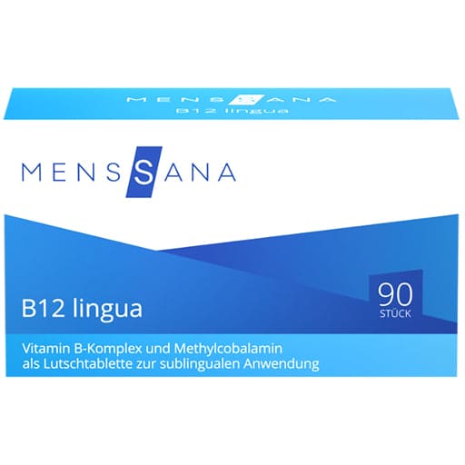 Vitamin B12 LINGUA MensSana sublingual tablets UK