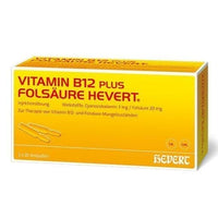 VITAMIN B12, PLUS, folic acid, Cyanocobalamin, ampoules UK