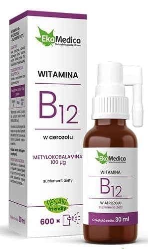 Vitamin B12 spray, b12 supplement methylcobalamin spray UK