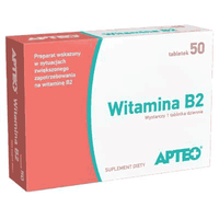 Vitamin B2 APTEO 3 mg x 50 pills UK
