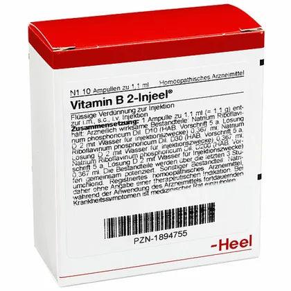 VITAMIN B2 deficiency INJEEL ampoules UK