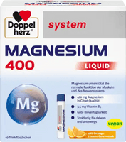 Vitamin b6 and magnesium, DOPPELHERZ, Magnesium 400 Liquid, drinking ampoules UK