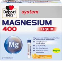 Vitamin b6 and magnesium, DOPPELHERZ, Magnesium 400 Liquid, drinking ampoules UK