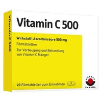 VITAMIN C 500 film-coated tablets UK